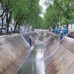 Limpeza de Coletora de Águas Pluviais